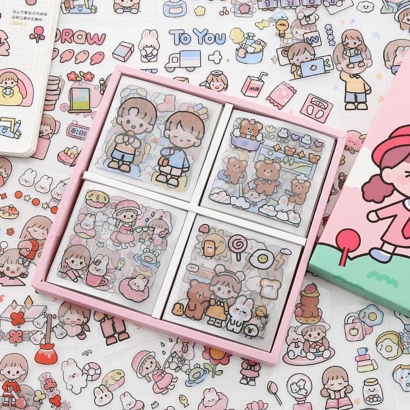[HCM]1000 hình dán sticker cho bé
