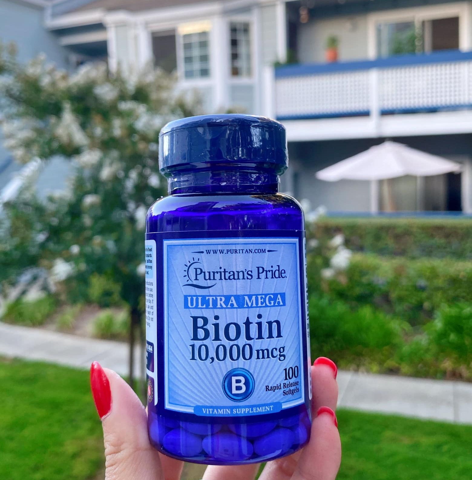 Biotin 10000mcg Puritan's Pride 100 viên