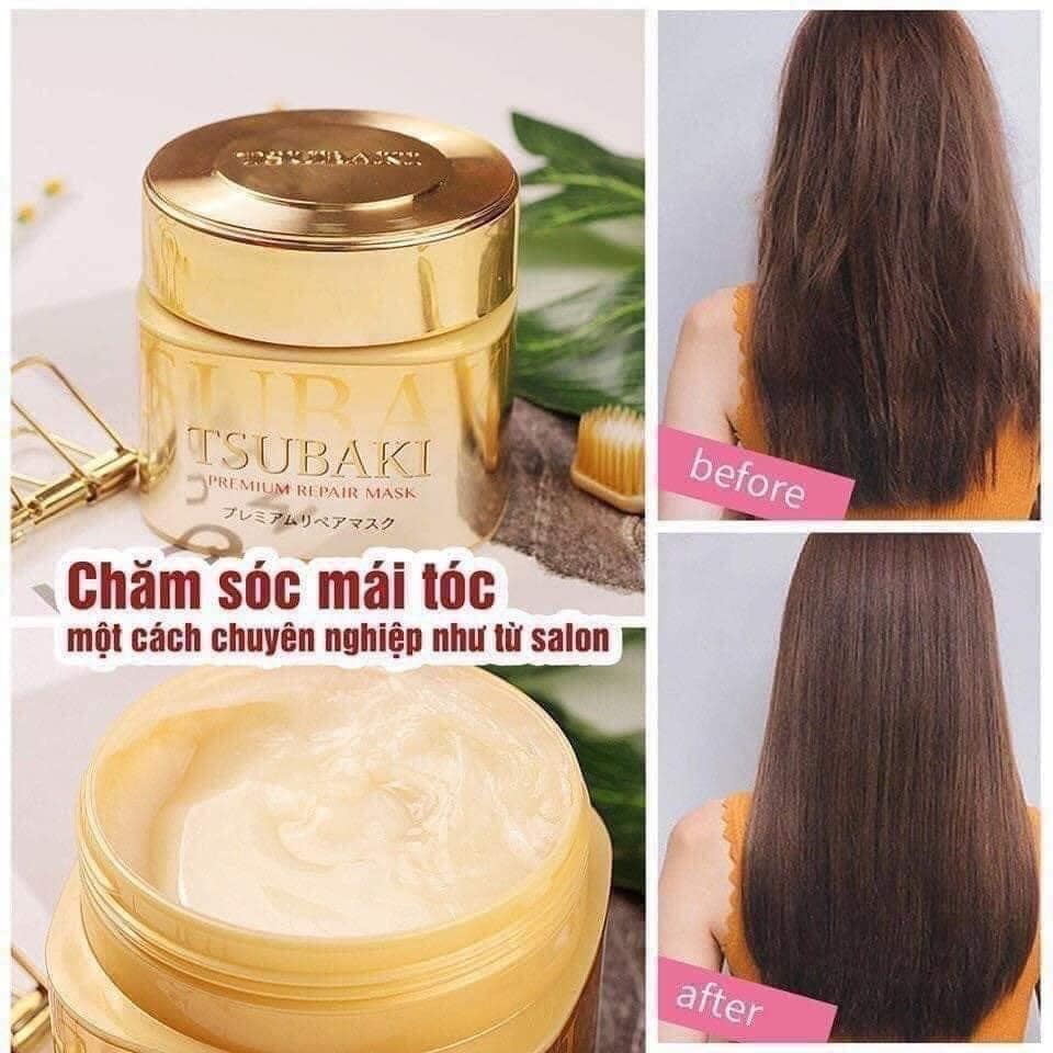 Ủ TÓC SIÊU MƯỢT TSUBAKI VÀNG