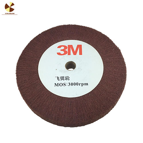 [HCM]Bánh nỉ đỏ 3M Vinasum 200mm