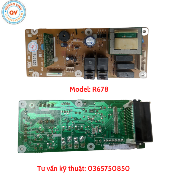 Board điều khiền lò vi sóng sharp