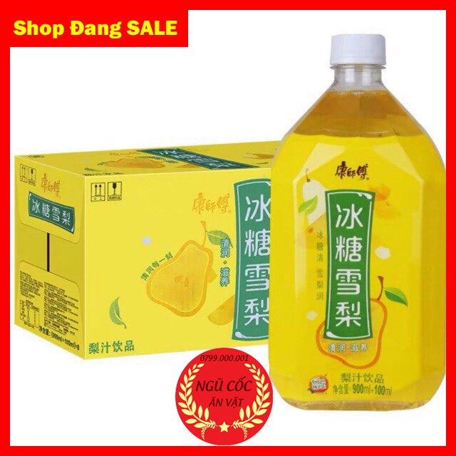 Nước Lê - Đào Siêu Ngon - Chai 1L(Nước Lê)