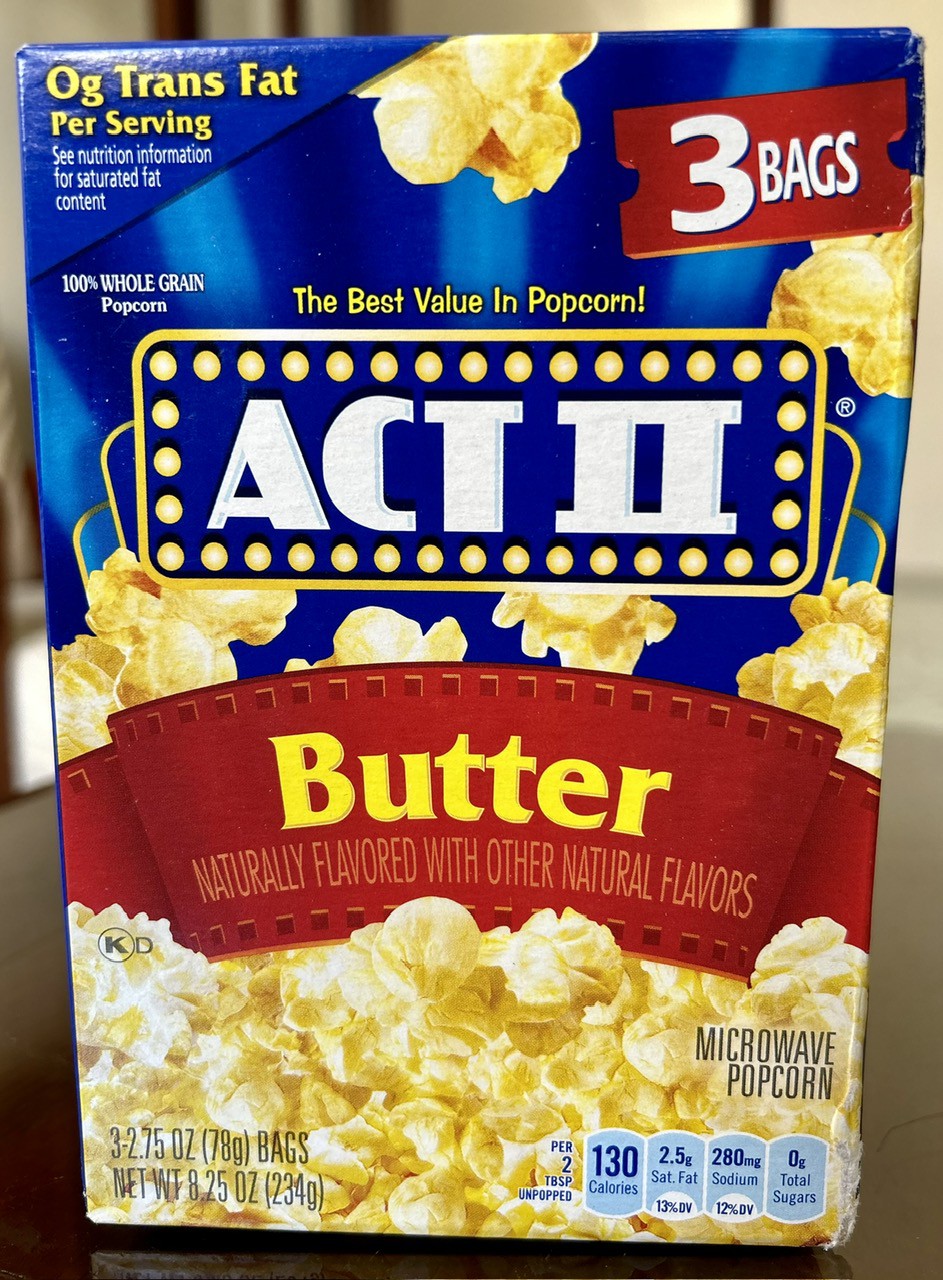 Bắp nổ  ACT II - Butter 3 gói 78
