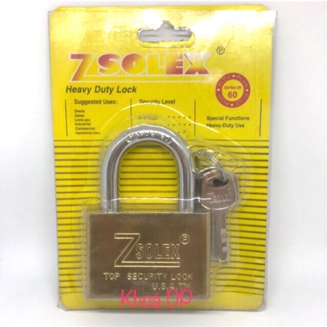 Ổ khoá ZSOLEX 6cm