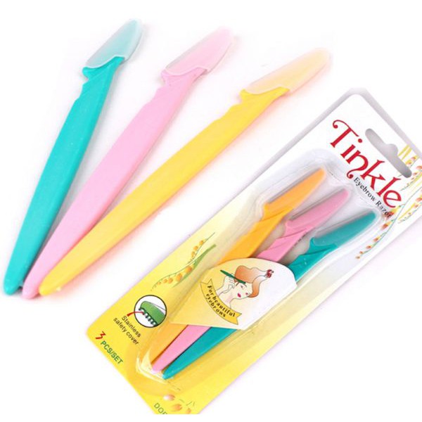 [HCM]Dao Cạo Mày Tinkle Eyebrow Razor - Bộ 3