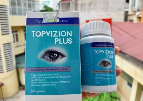 VIÊN UỐNG PHỤC HỒI THỊ LỰC TOPVIZION PLUS