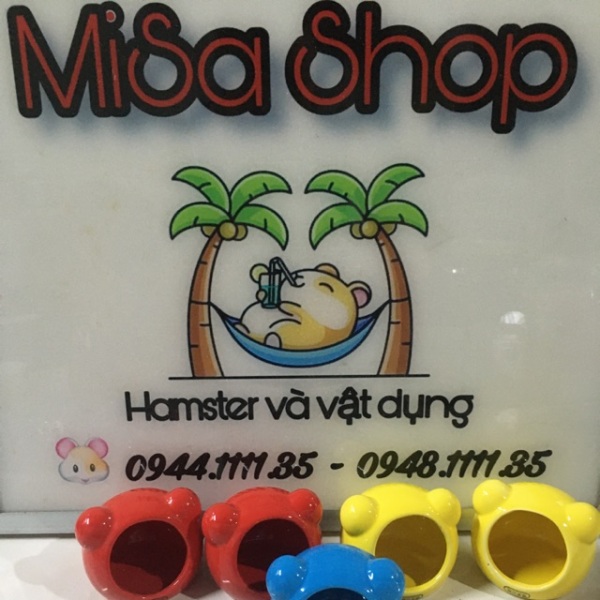 Nhà ngủ sứ gấu tai cụp - Đỏ
