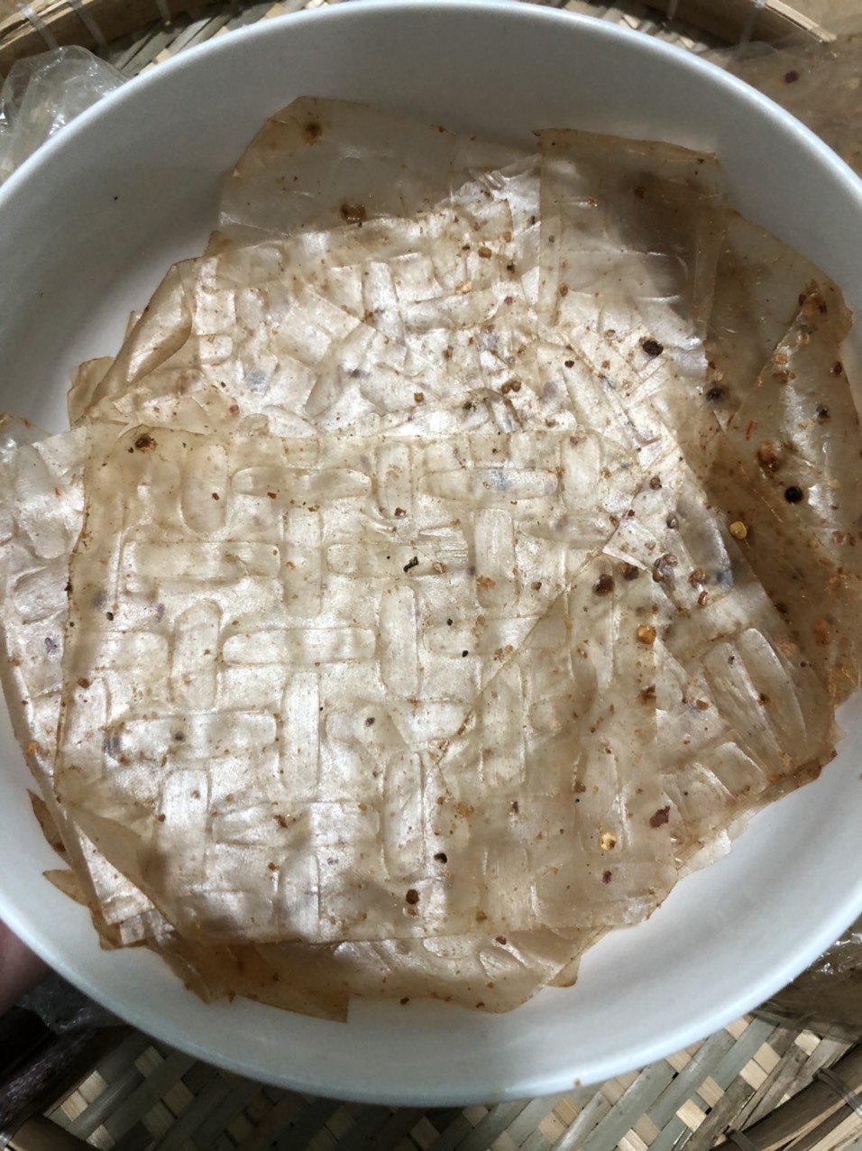 Bánh Tráng Xike Bịch  500gr - Bánh Mềm, Cay Nhẹ - Đặc Sản Tây Ninh Chính Gốc - Đảm Bảo An Toàn Sức Khỏe