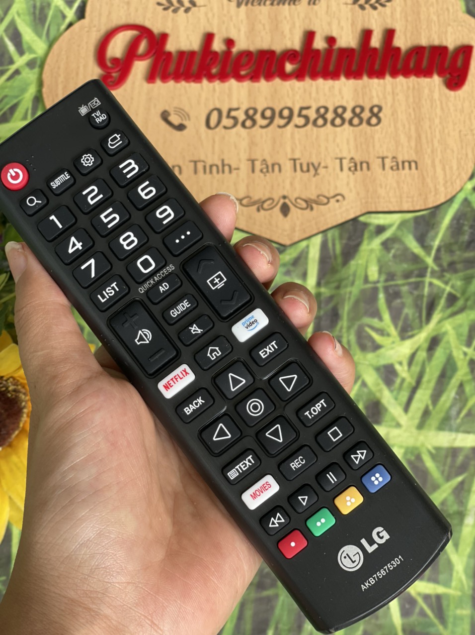Remote điều khiển tivi lg smart akb75675301 akb75675311
