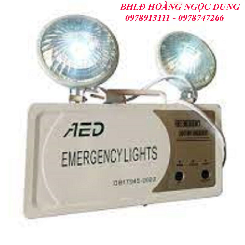 Emergency light, fire protection rescue light. Emergency lighting fault lamp