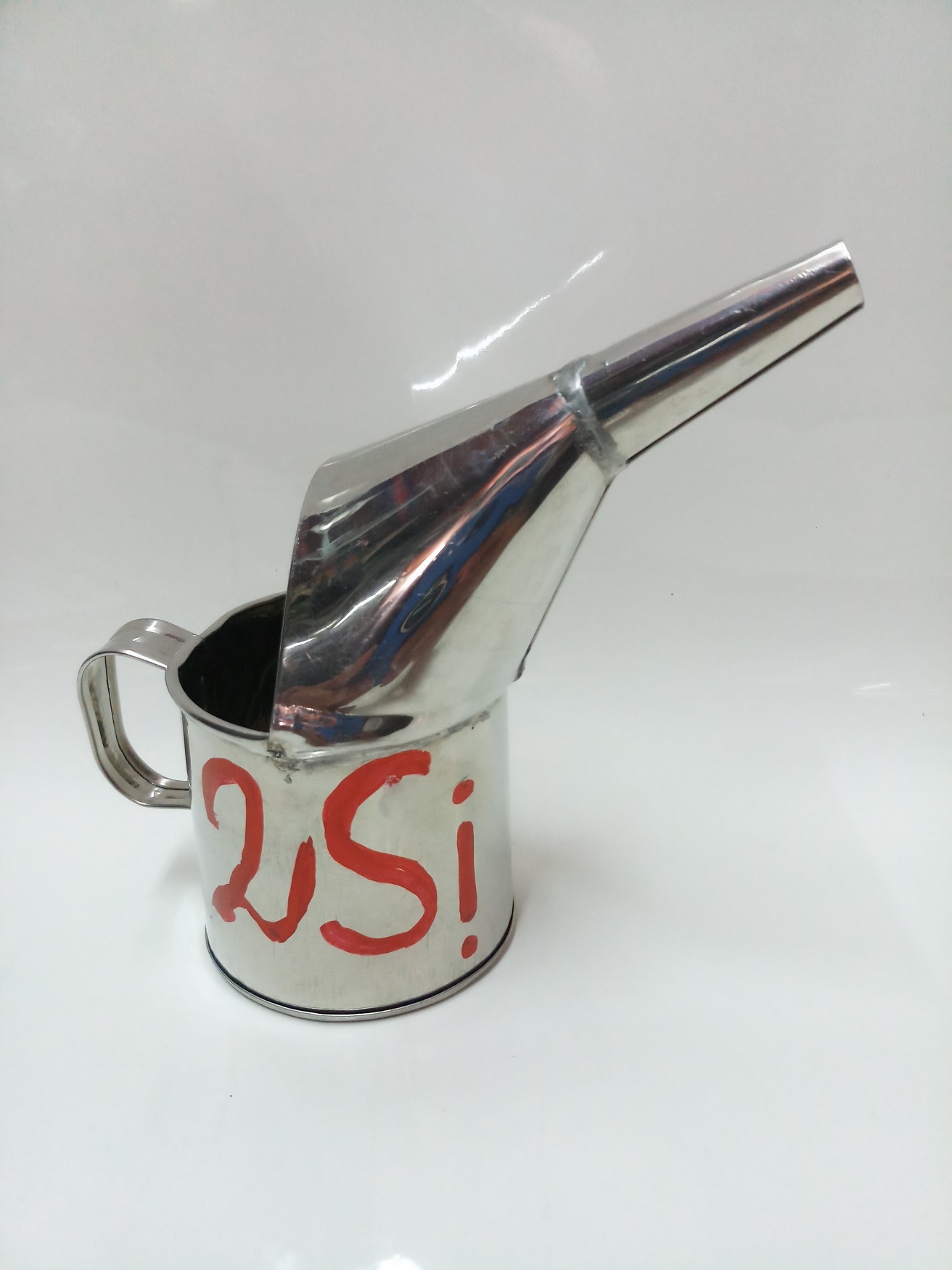CA (CỐNG) LÍT 2SỊ(0,5 LÍT) ĐONG DẦU INOX 304 CAO CẤP.