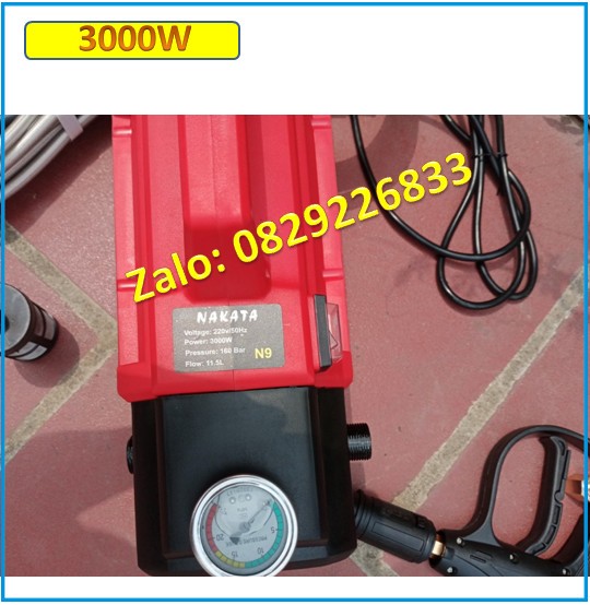 Máy rửa xe NAKATA N9 hàng công ty