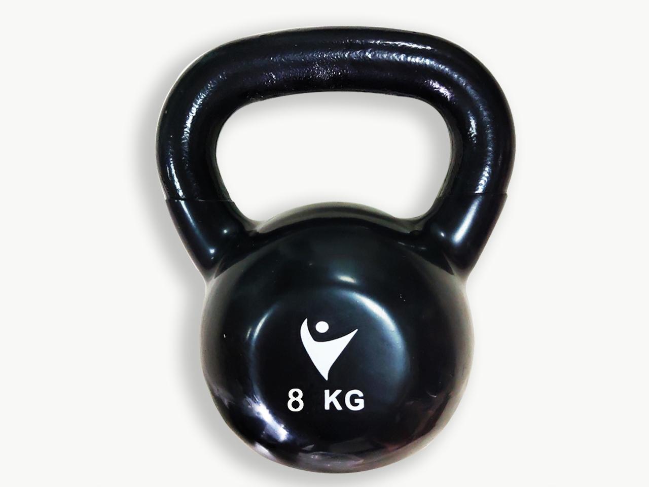 Tạ bình vôi sắt bọc cao su cao cấp 6 kg