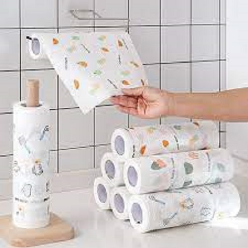 Combo 6 Cuộn Khăn Giấy Lau Bếp Đa Năng