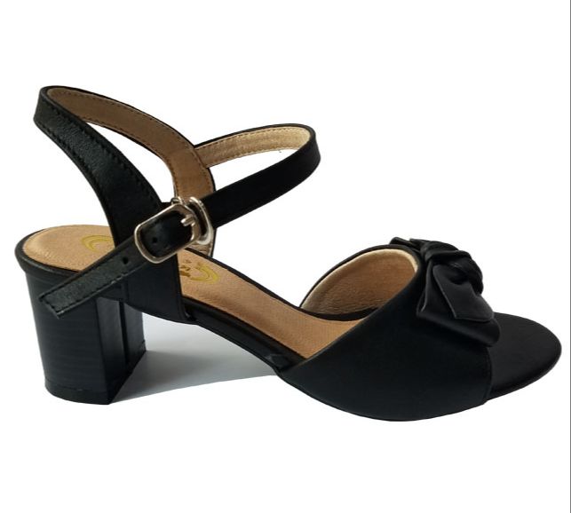 Giày Sandal Cao Gót Nữ Da Bò BIGBEN Cao 5 Phân CG109
