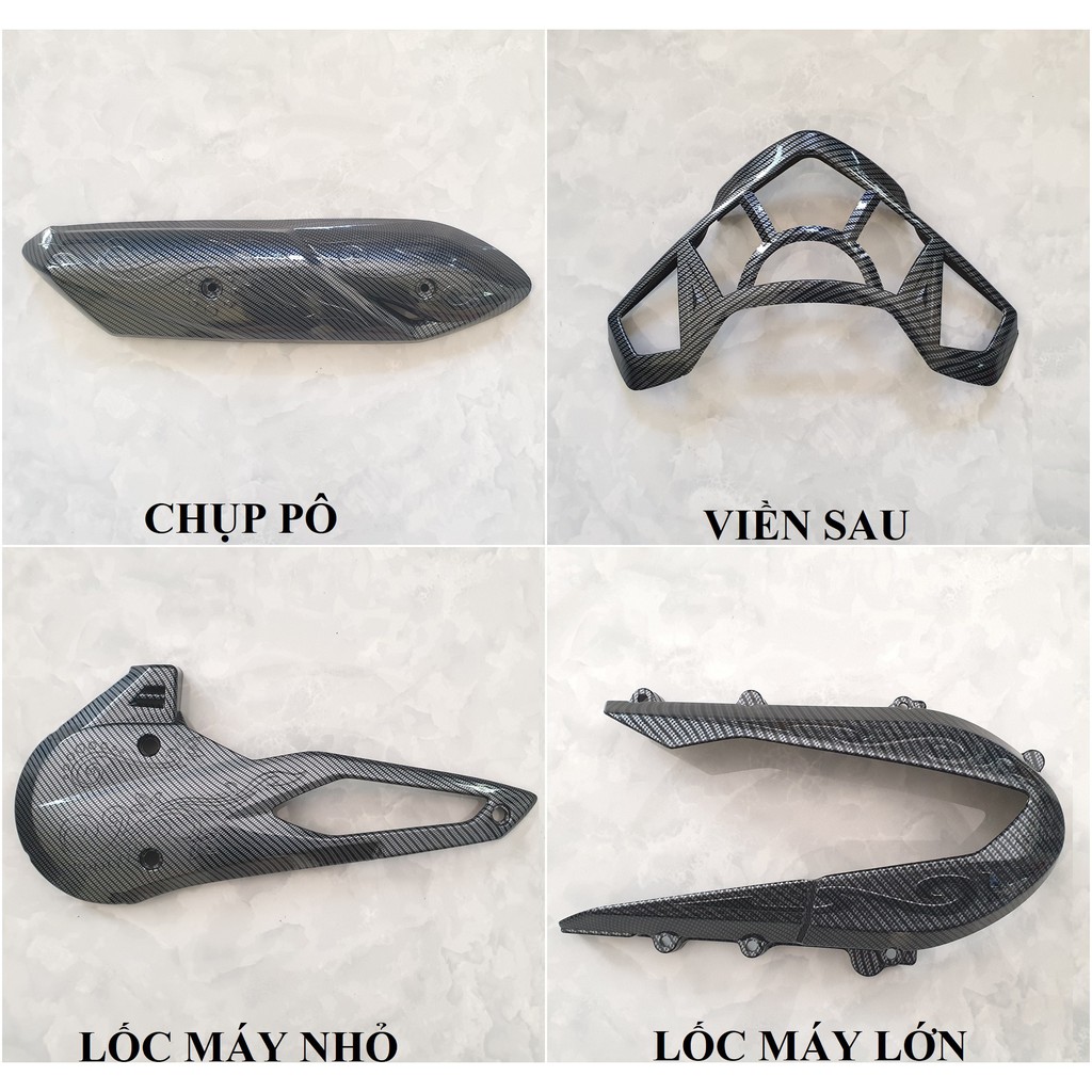 [Vision 2021-2025] Ốp trang trí xe Vision 2021-2025 Carbon Artistar