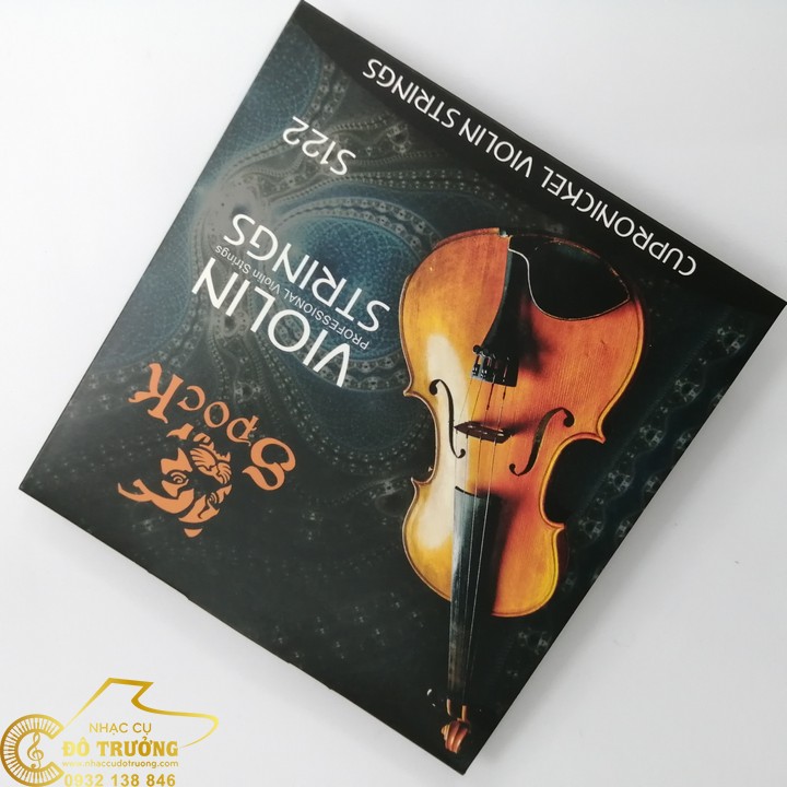 [HCM]BỘ DÂY ĐÀN VIOLIN Spock S122
