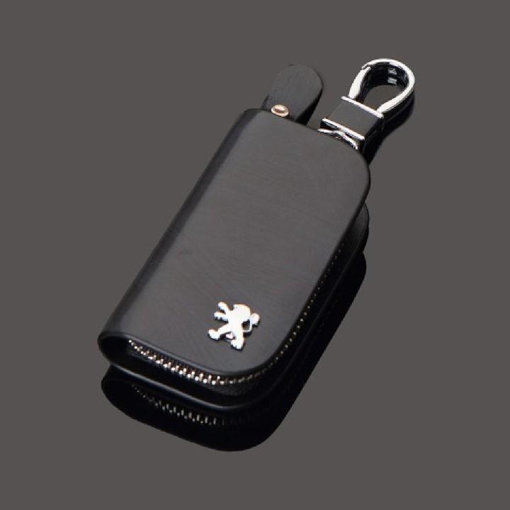 Bao da chìa khóa xe peugeot cao cấp