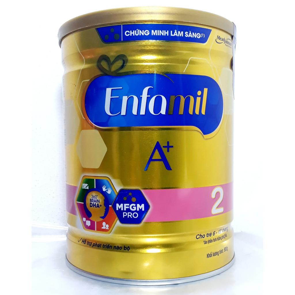 [HCM]Sữa bột Enfamil A+ 2 lon 400g DATE 2024