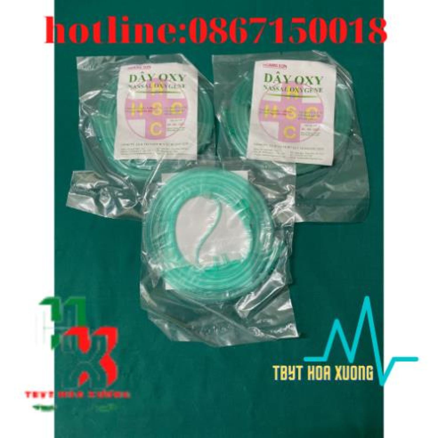 [ Com Bo 10 Sợi ] Dây Thở Oxy 2 Nhánh Hoàng Sơn Người Lớn Và Trẻ Em
