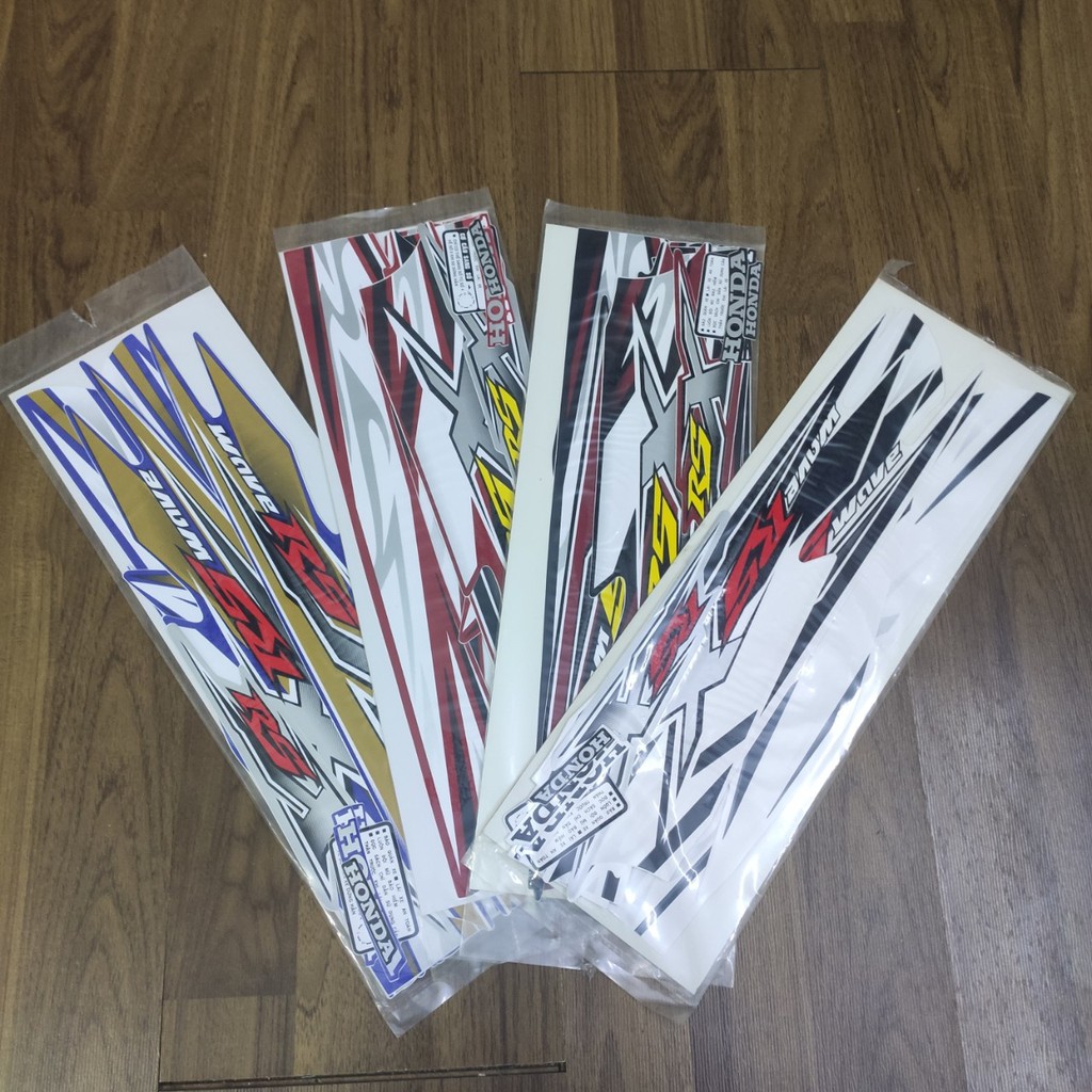 Bộ Tem Dán Full Xe Như Zin Cho Honda Wave Rsx 110 2010