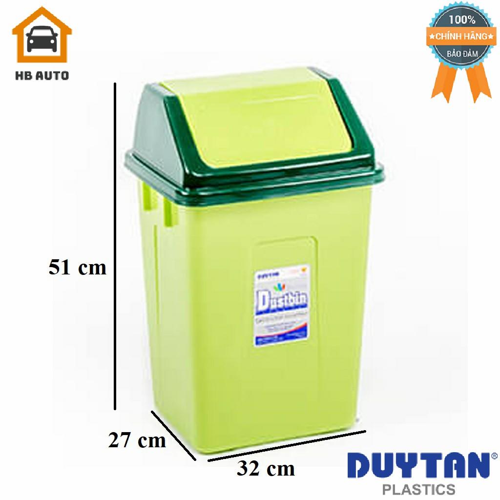 [FreeshipMAX] Thùng Rác nắp lật trung Duy Tân (32 x 27 x 51 cm) No.H127