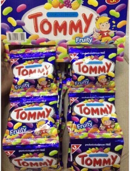 [ COMBO 12 GÓI] Kẹo TOMMY nhai vị trái cây Thái Lan