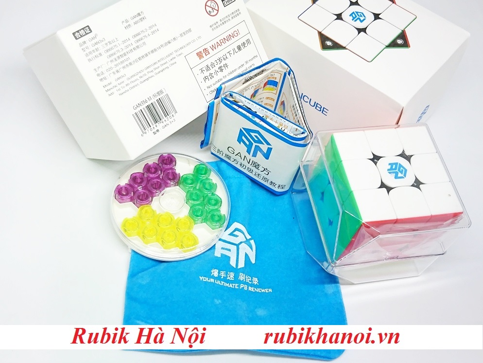 Rubik 3x3 Gan 356M 2020 Có Nam Châm Cao Cấp