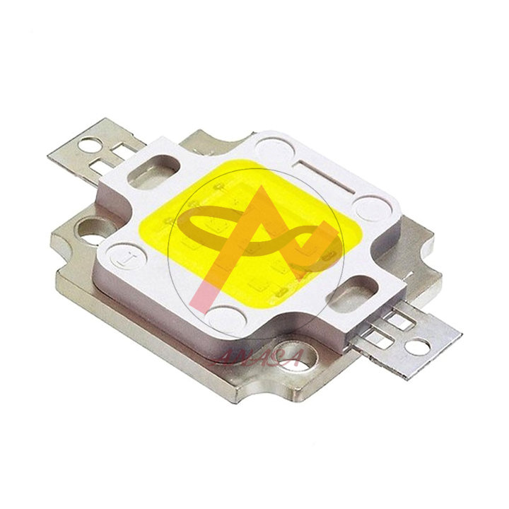 Led công suất - led siêu sáng 12v 10w sáng trắng loại tốt