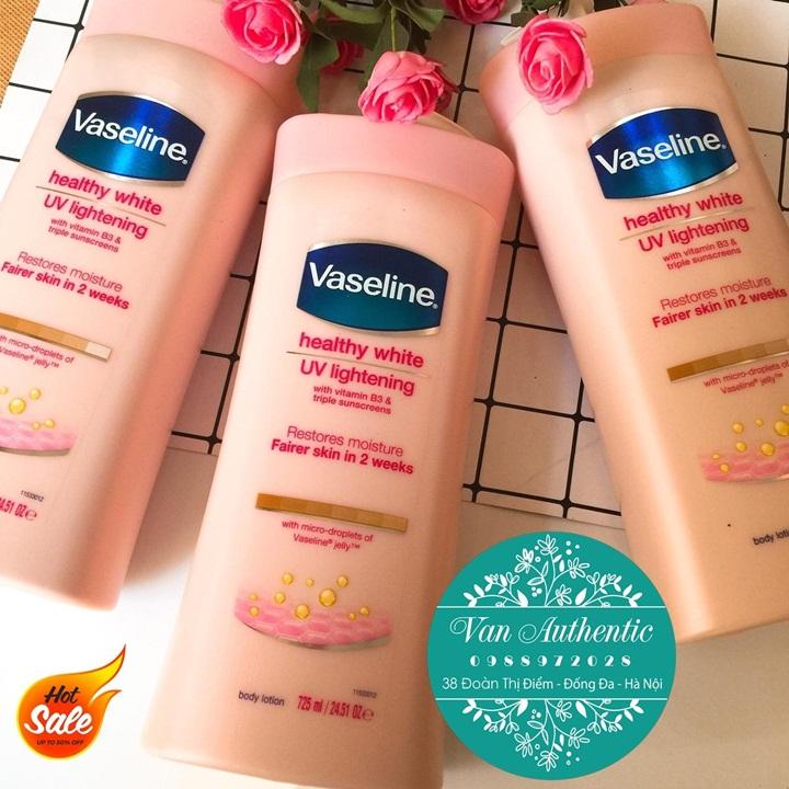 Sữa dưỡng thể toàn thân vaseline 725ml