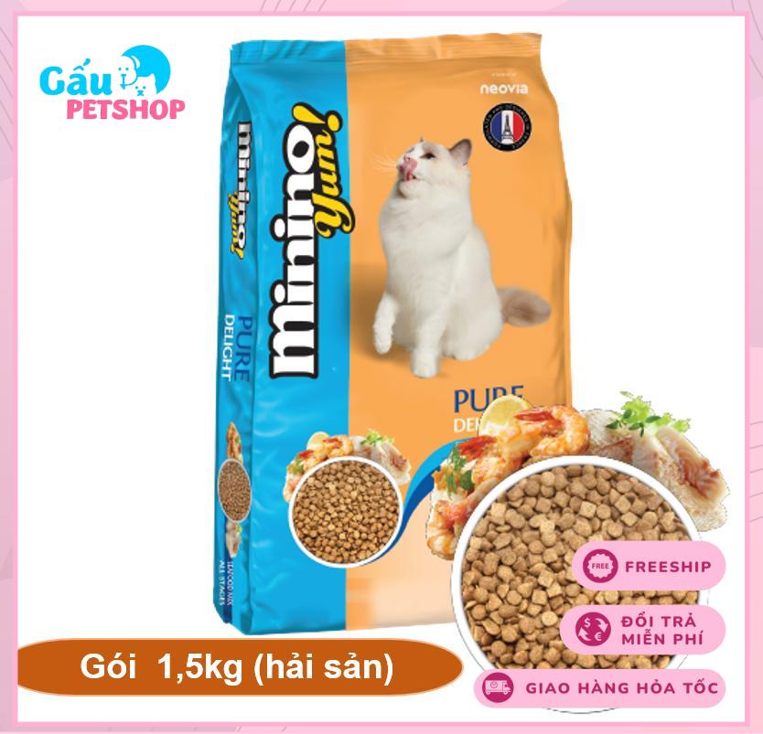 Thức ăn hạt cho mèo Minino Yum