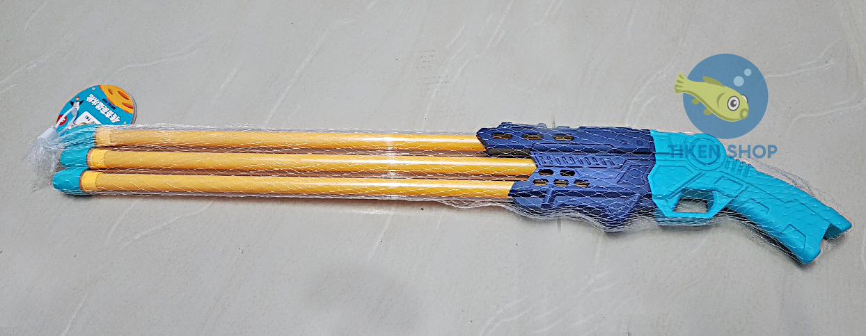 Súng nước thụt 3 nòng dài 64cm