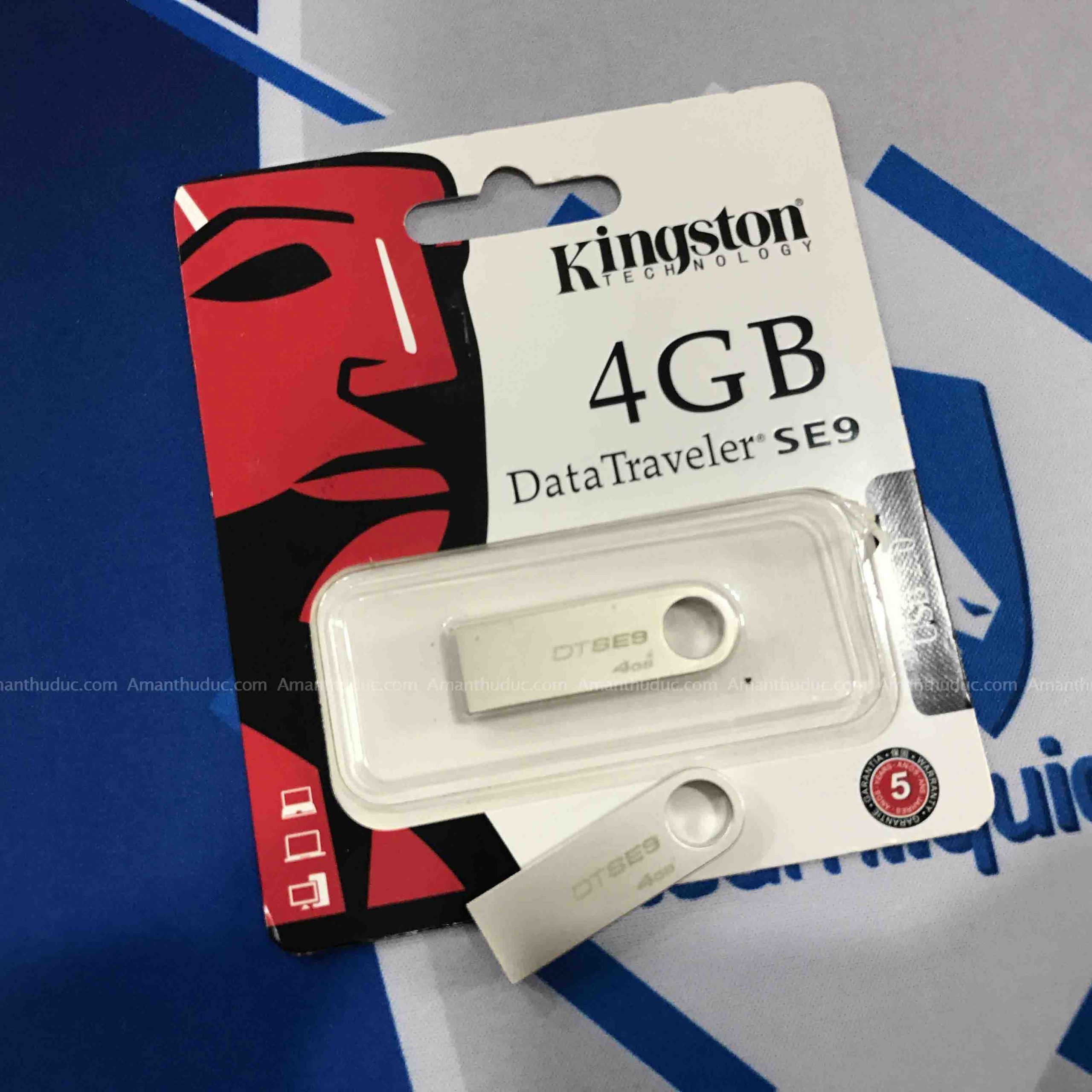 Usb kingston se9 - 32gb/16gb/8gb/4gb usb kim loại, chống nước 2.0, bảo hành 12 tháng