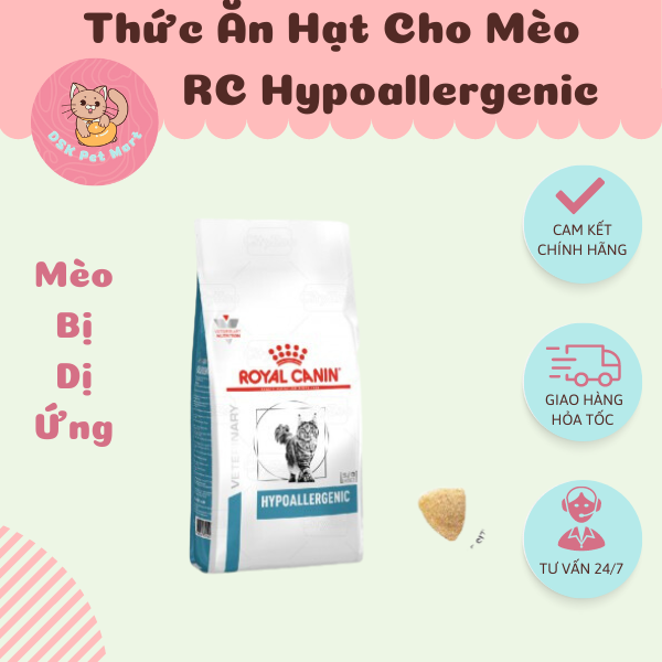 Royal Canin Hypoallergenic Feline - Thức Ăn Hạt Cho Mèo Bị Dị Ứng
