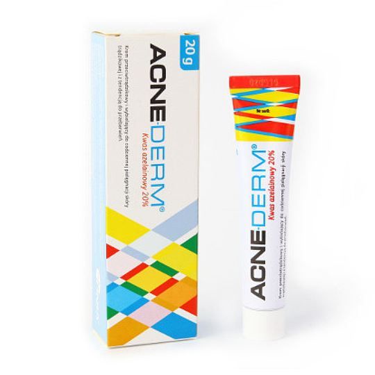 Tuýp Bôi Mụn Azelaic Acid 20% Acnederm (Mụn Sưng Viêm, Thâm Đỏ, Mụn Trứng Cá)