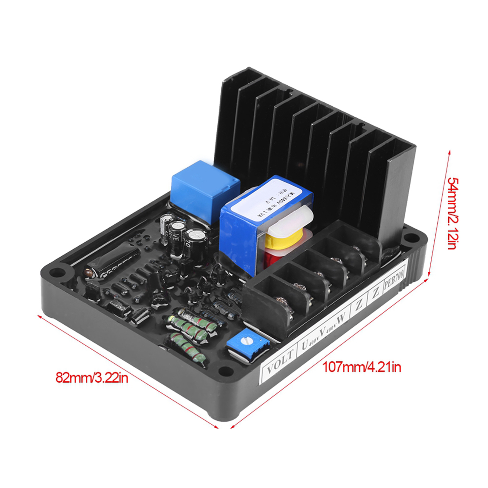 GB-170 AVR Generator Voltage Regulator Automatic Voltage Regulator for 3-phase Brushed Generator