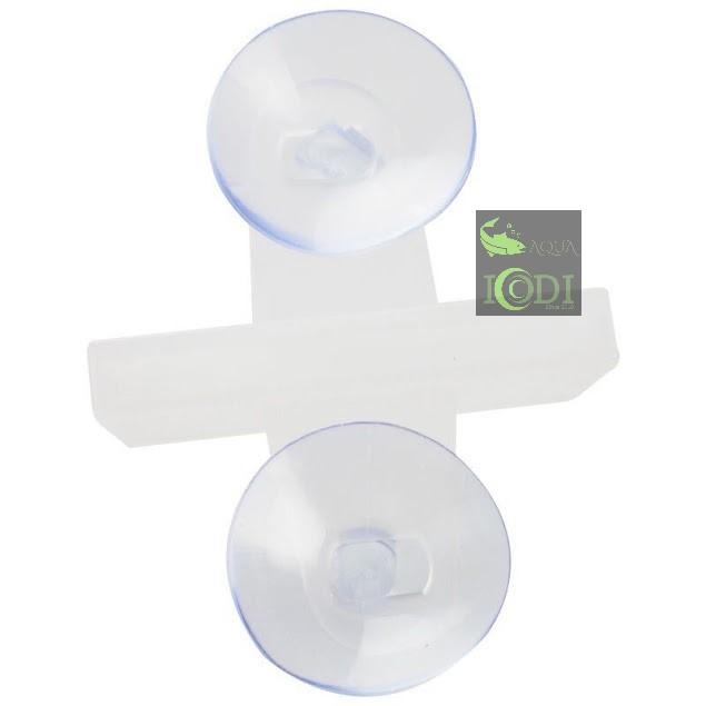 Mút kính giữ tấm ngăn bể (1 cái - màu trắng)