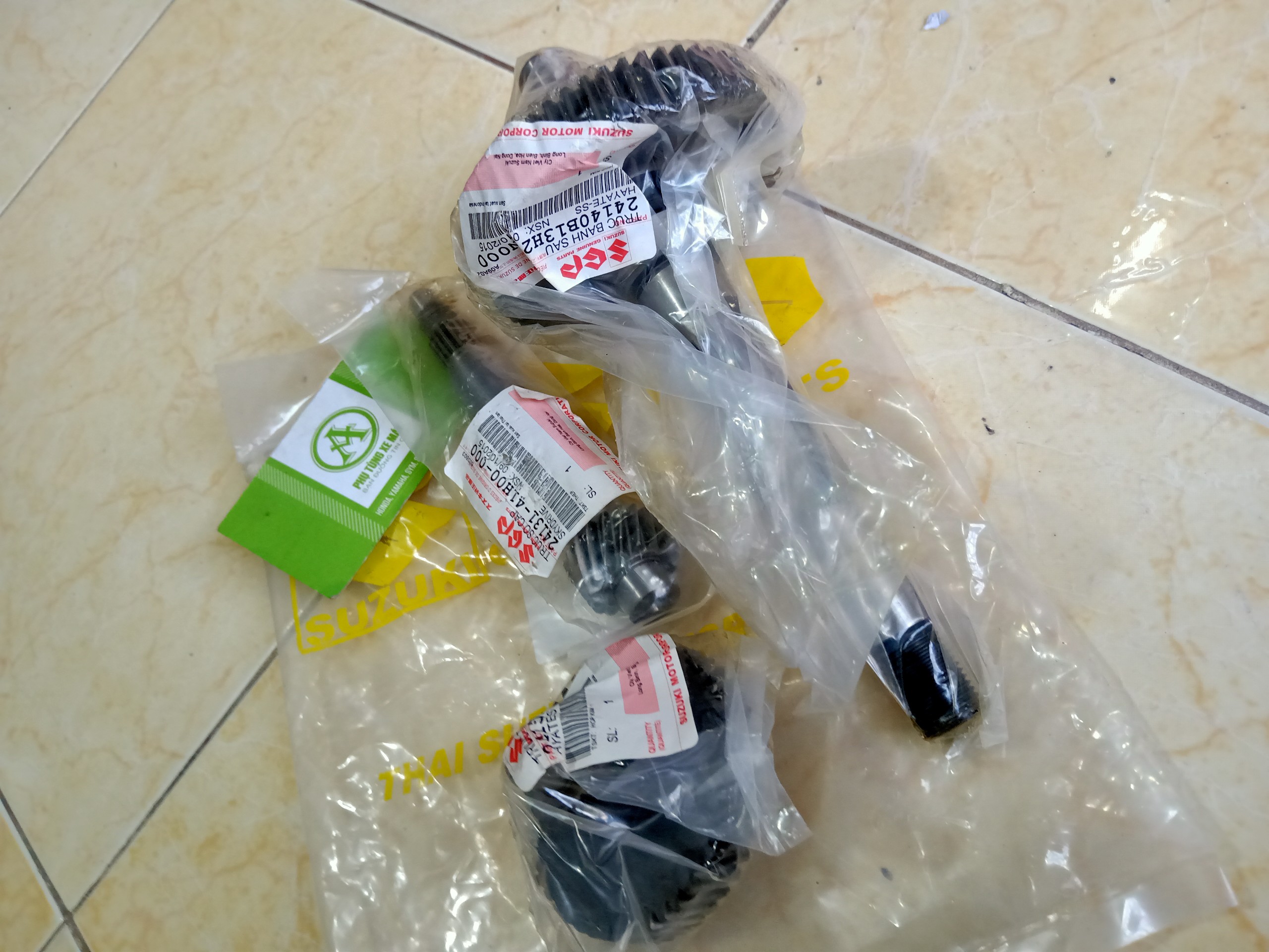Bộ láp Suzuki Hayate Chính Hãng