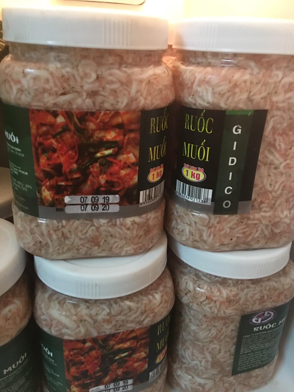 Mắm tép làm kim chi Hàn Quốc