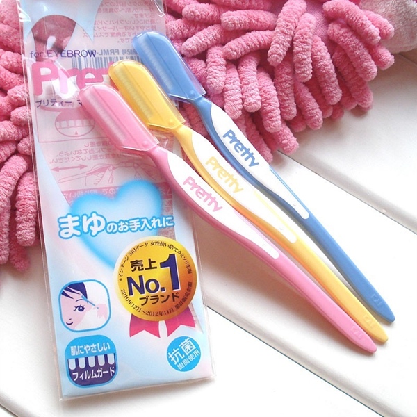 Set 3 dao cạo lông mày KAI  - Nội địa Nhật Bản