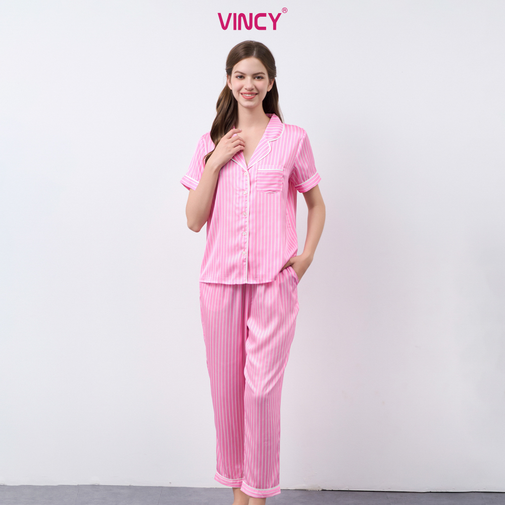 [Mua 3 giảm 20%, mua 2 giảm 15%] Bộ Đồ Kate Dài Nữ Vincy Thoáng Mát BKD135W01