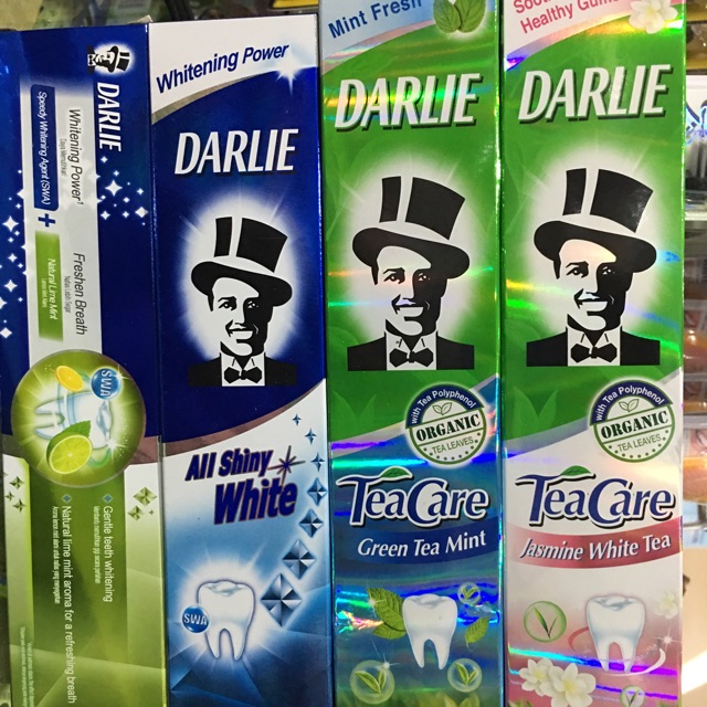 Kem đánh răng Darlie ông tây đen Thái Lan 140g-160g