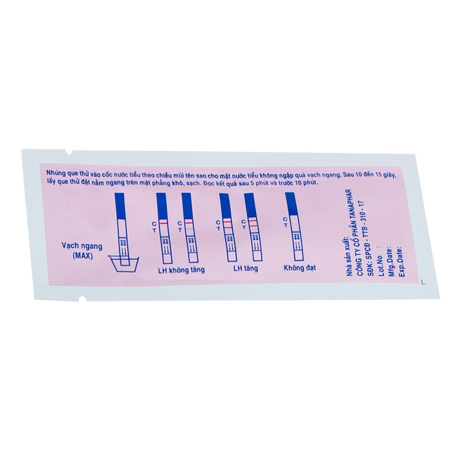 Que thử rụng trứng Ovutana (Hộp 12 Que)
