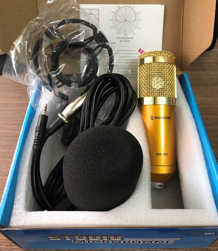 Micro thu âm ZANSONG BM-900