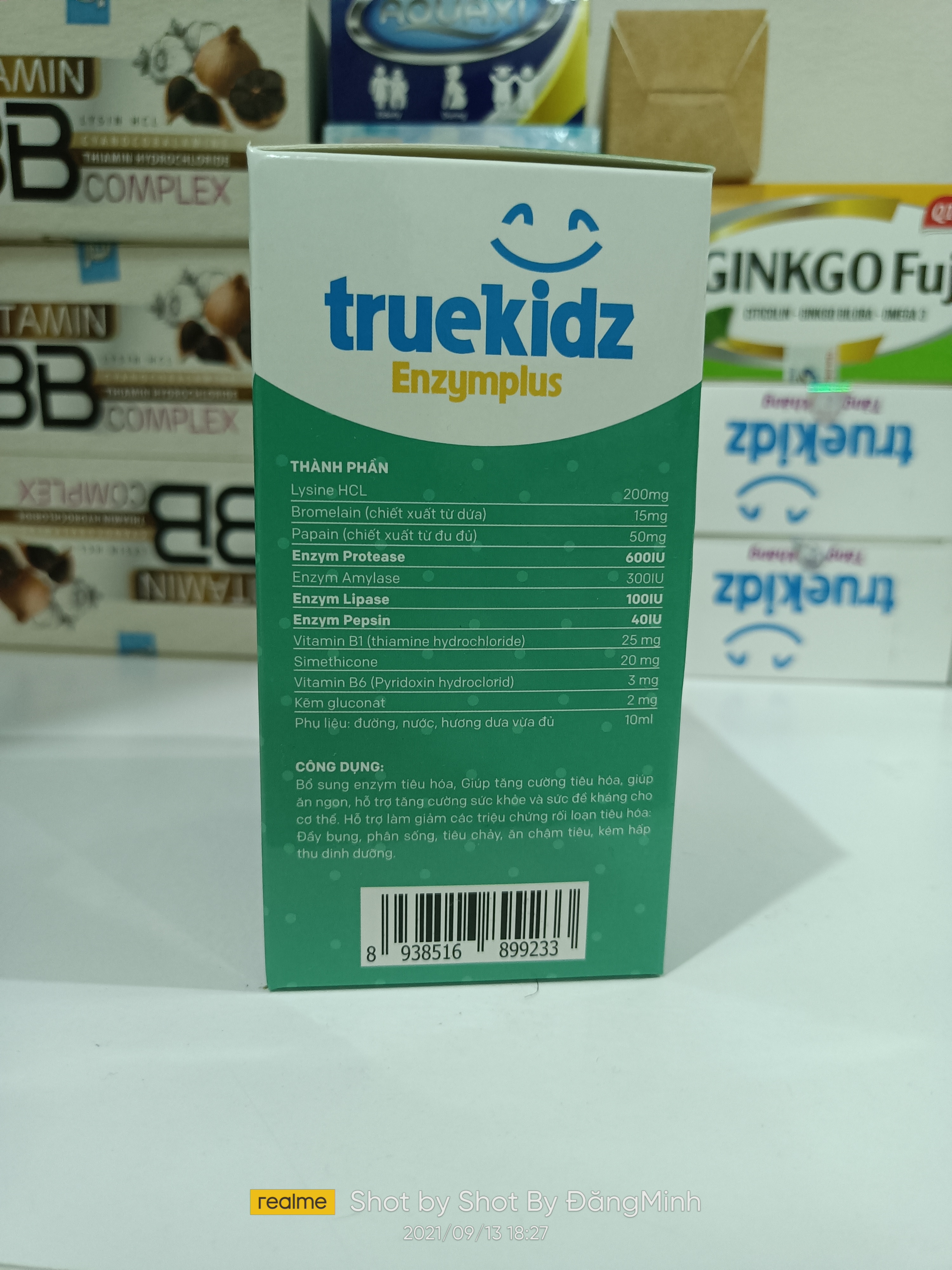 TPCN- TRUKIDZ enzymplus- Siro ăn ngon cho bé