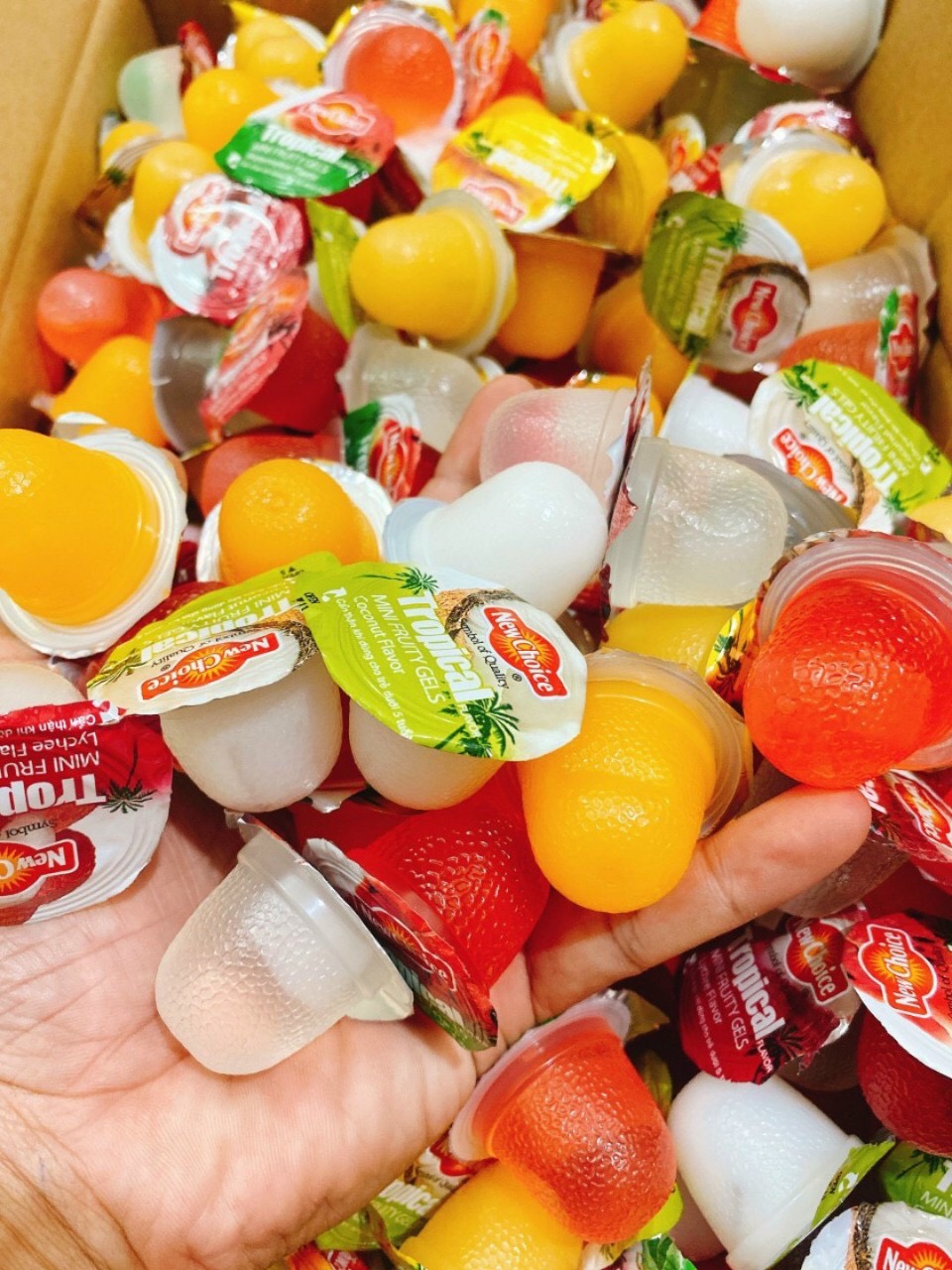[ FREESHIP+QUÀ] THẠCH RAU CÂU HƯƠNG TRÁI CÂY 🍓 🍊 🍇