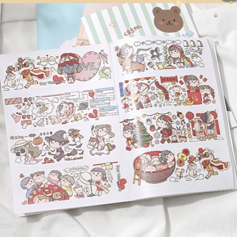 Sổ chiết Sổ lưu trữ sticker KH030