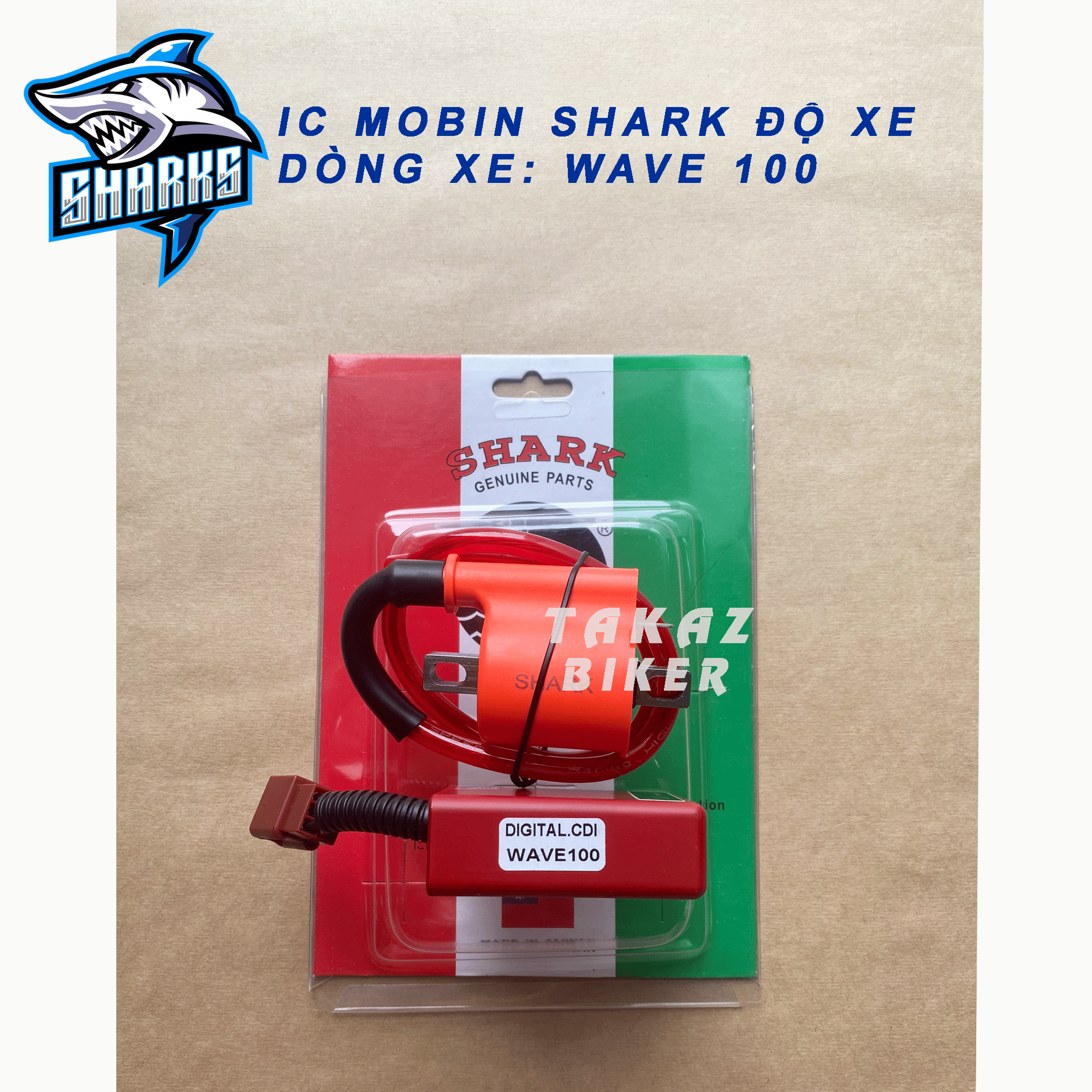 IC Độ mở tua SHARK Dream Wave 100 Sirius 50cc Galaxy 50cc