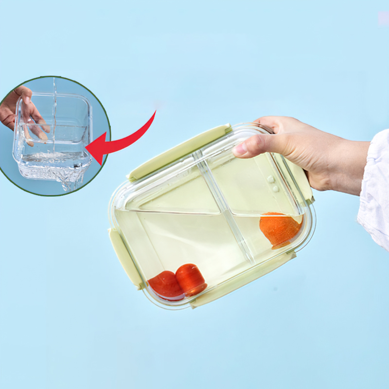 Crystal lunch box set, office lunch box with chopstick-thermal bag gift