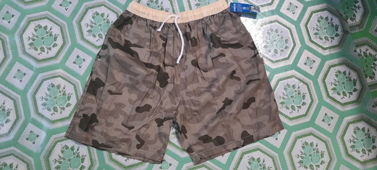Quần short nam phối lưng thun Hometex